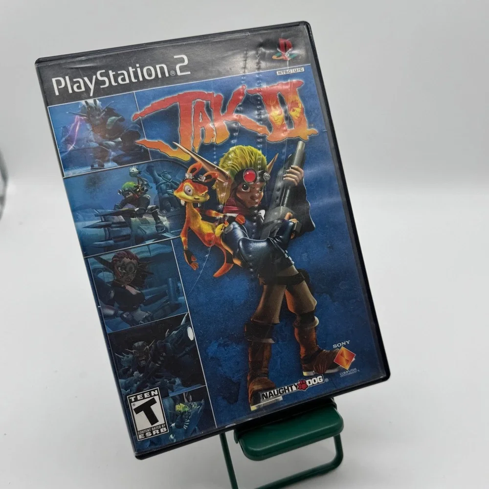 Jak II Sony PlayStation 2 PS2 Black Label Naughty Dog Action Adventure Game